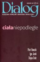 Opakowanie Dialog 2017/12 Ciała niepodległe