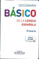 Opakowanie Diccionario Basico de la lengua Espanola Primaria+dostęp online