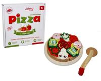 Opakowanie Drewniana pizza na rzepy