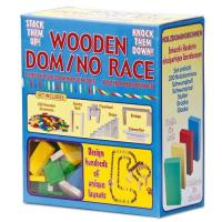 Drewniane domino konstrukcyjne. Wydawca: Tobar. SmakLiter.pl Opakowanie Drewniane domino konstrukcyjne