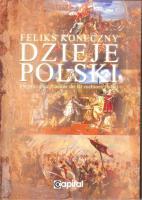 Okładka książki Dzieje Polski od początku Piastów do III rozbioru Polski