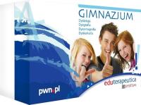 Eduterapeutica Gimnazjum. Wydawca: EI System. SmakLiter.pl Opakowanie Eduterapeutica Gimnazjum