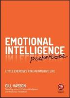 Emotional Intelligence Pocketbook. Autor: Gill Hasson. SmakLiter.pl Okładka książki Emotional Intelligence Pocketbook