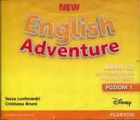 English Adventure New 1 Audio CD do podręcznika wieloletniego. Autor: Raczyńska Regina, Bogucka Maria. SmakLiter.pl Okładka książki English Adventure New 1 Audio CD do podręcznika wieloletniego