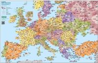 Europa kody pocztowe. Wydawca: WYDAWNICTWO KARTOGRAFICZNE PIĘTKA. SmakLiter.pl Opakowanie Europa kody pocztowe