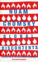 Global Discontents. Autor: Noam Chomsky. SmakLiter.pl Okładka książki Global Discontents
