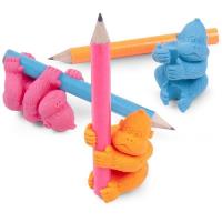 Gumki Goryle z ołówkami. Wydawca: Tobar. SmakLiter.pl Opakowanie Gumki Goryle z ołówkami