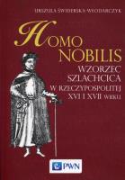 Homo nobilis. Autor: Świderska-Włodarczyk Urszula. SmakLiter.pl Okładka książki Homo nobilis