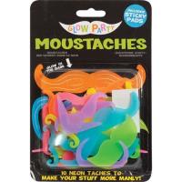 Imprezowe wąsy fluorescencyjne. Wydawca: Tobar. SmakLiter.pl Opakowanie Imprezowe wąsy fluorescencyjne