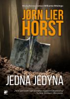 Jedna jedyna. Autor: Jorn Lier Horst. SmakLiter.pl Okładka książki Jedna jedyna
