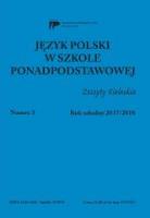 Język polski w szkole ponadpodst. nr 3 2017/2018. Autor: praca zbiorowa. SmakLiter.pl Okładka książki Język polski w szkole ponadpodst. nr 3 2017/2018