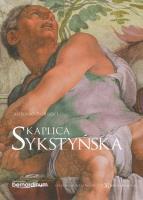 Kaplica Sykstyńska. Autor: Antonio Paolucci. SmakLiter.pl Okładka książki Kaplica Sykstyńska