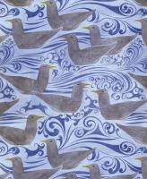 Opakowanie Karnet 17x14cm z kopertą Seagulls