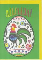 Opakowanie Karnet B6 Wielka Noc. Pisanka Kogut