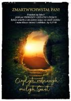 Okładka książki Kartka Wielkanoc 3 - ZMARTWYCHWSTAŁ PAN!