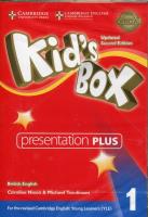 Kid's Box 1 Presentation Plus. Wydawca: Cambridge University Press. SmakLiter.pl Opakowanie Kid's Box 1 Presentation Plus