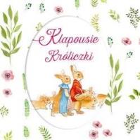 Klapousie Króliczki. Autor: Potter Beatrix. SmakLiter.pl Okładka książki Klapousie Króliczki