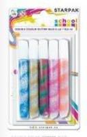 Opakowanie Klej brokatowy 2 kol. 10.5 ml 5 szt.