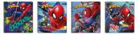 Opakowanie Kołonotatnik na spirali 80 kartek Spider-man 8 sztuk mix