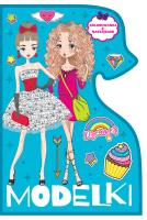 Kolorowanka z wykrojnikiem Modelki. Autor: Opracowanie zbiorowe. SmakLiter.pl Okładka książki Kolorowanka z wykrojnikiem Modelki