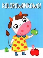 Okładka książki Kolorowankowo - niebieska