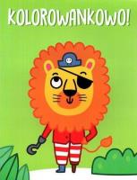 Okładka książki Kolorowankowo - zielona