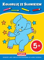 Okładka książki Koloruję ze słonikiem