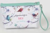 Kosmetyczka - Najcudowniejsza babcia... (biała). Wydawca: Jawi. SmakLiter.pl Opakowanie Kosmetyczka - Najcudowniejsza babcia... (biała)