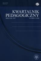 Opakowanie Kwartalnik Pedagogiczny 2(244)/2017