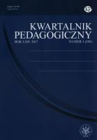 Opakowanie Kwartalnik Pedagogiczny 3(245)/2017