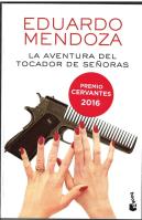 La Aventura del tocador de senoras. Autor: Mendoza Eduardo. SmakLiter.pl Okładka książki La Aventura del tocador de senoras