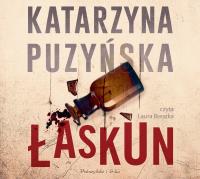 Łaskun - CD. Autor: Katarzyna Puzyńska. SmakLiter.pl Okładka książki Łaskun - CD
