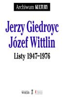 Listy 1947-1976. Autor: Wittlin Józef. SmakLiter.pl Okładka książki Listy 1947-1976