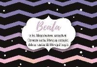 Opakowanie Magnes Imiona - Beata