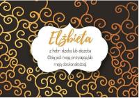 Opakowanie Magnes Imiona - Elżbieta