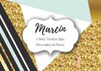 Opakowanie Magnes Imiona - Marcin