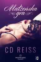 Małżeńska gra. Autor: CD Resiss. SmakLiter.pl Okładka książki Małżeńska gra