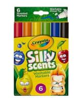 Markery Silly Scents 6 kolorów CRAYOLA. Wydawca: Crayola. SmakLiter.pl Opakowanie Markery Silly Scents 6 kolorów CRAYOLA
