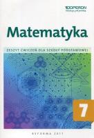 Matematyka 7 Zeszyt ćwiczeń. Autor: Kiljańska Bożena, Konstantynowicz Adam, Konstantynowicz Anna. SmakLiter.pl Okładka książki Matematyka 7 Zeszyt ćwiczeń