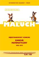 Matematyka z wesołym Kangurem. Maluch w.2017. Autor: praca zbiorowa. SmakLiter.pl Okładka książki Matematyka z wesołym Kangurem. Maluch w.2017