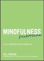 Mindfulness Pocketbook. Autor: Gill Hasson. SmakLiter.pl Okładka książki Mindfulness Pocketbook