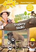 Młody odkrywca: Tropimy ssaki. Autor: Paweł Fabijański. SmakLiter.pl Okładka książki Młody odkrywca: Tropimy ssaki