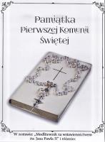 Okładka książki Modlitewnik z różańcem. Pamiątka I Komunii Świętej
