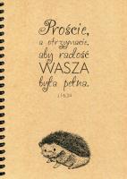 Opakowanie Mój dziennik Jeż