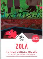 Mort d'Olivier Becaille (Zgon Oliwiera Becaille). Autor: Zola Emile. SmakLiter.pl Okładka książki Mort d'Olivier Becaille (Zgon Oliwiera Becaille)