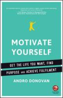 Motivate Yourself. Autor: Donovan Andro. SmakLiter.pl Okładka książki Motivate Yourself