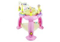 Okładka książki Multifunkcyjna grająca trampolinka różowa