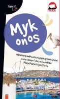 Mykonos.Pascal Lajt. Autor: Anna Tupaczewska. SmakLiter.pl Okładka książki Mykonos.Pascal Lajt