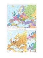 Opakowanie N.MAPA SCI.EUROPA POLITYCZNA./ROZMIESZCZENIE LUDNOSCI-NOER