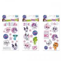 Naklejki Sticker BOO brokat Littlest Pet Shop. Wydawca: Sticker Boo. SmakLiter.pl Opakowanie Naklejki Sticker BOO brokat Littlest Pet Shop